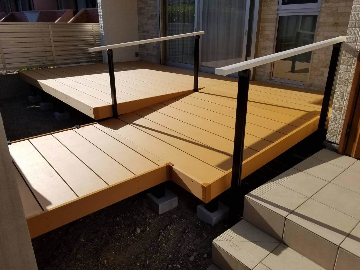 ウッドデッキ取替工事 | 豊明市のエクステリア工事ならイズ美