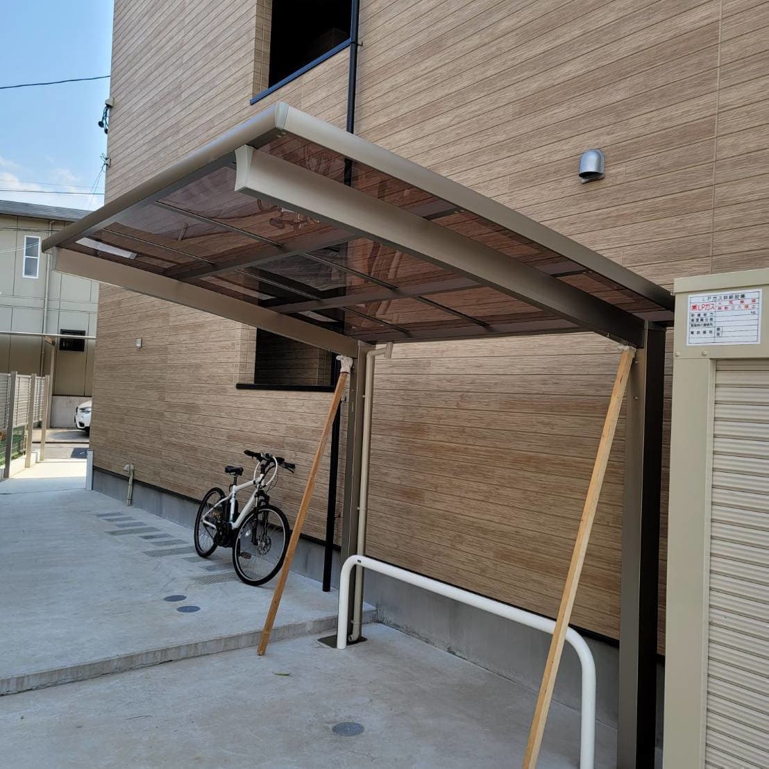 サイクルポート新設・取替え 豊明市 | 豊明市でエクステリア工事ならイズ美