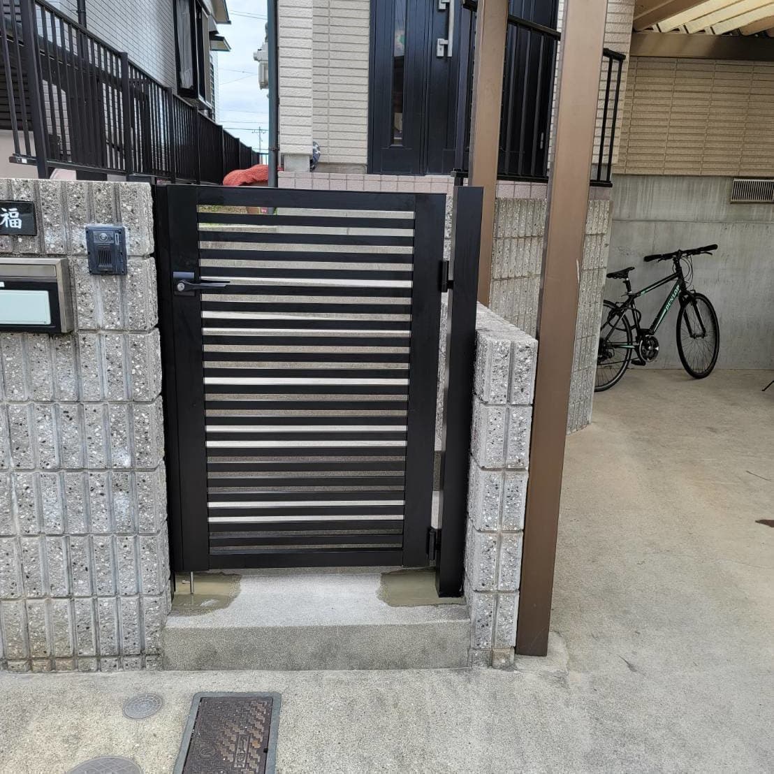 門扉新設・取替え 豊明市 | 豊明市でエクステリア工事ならイズ美