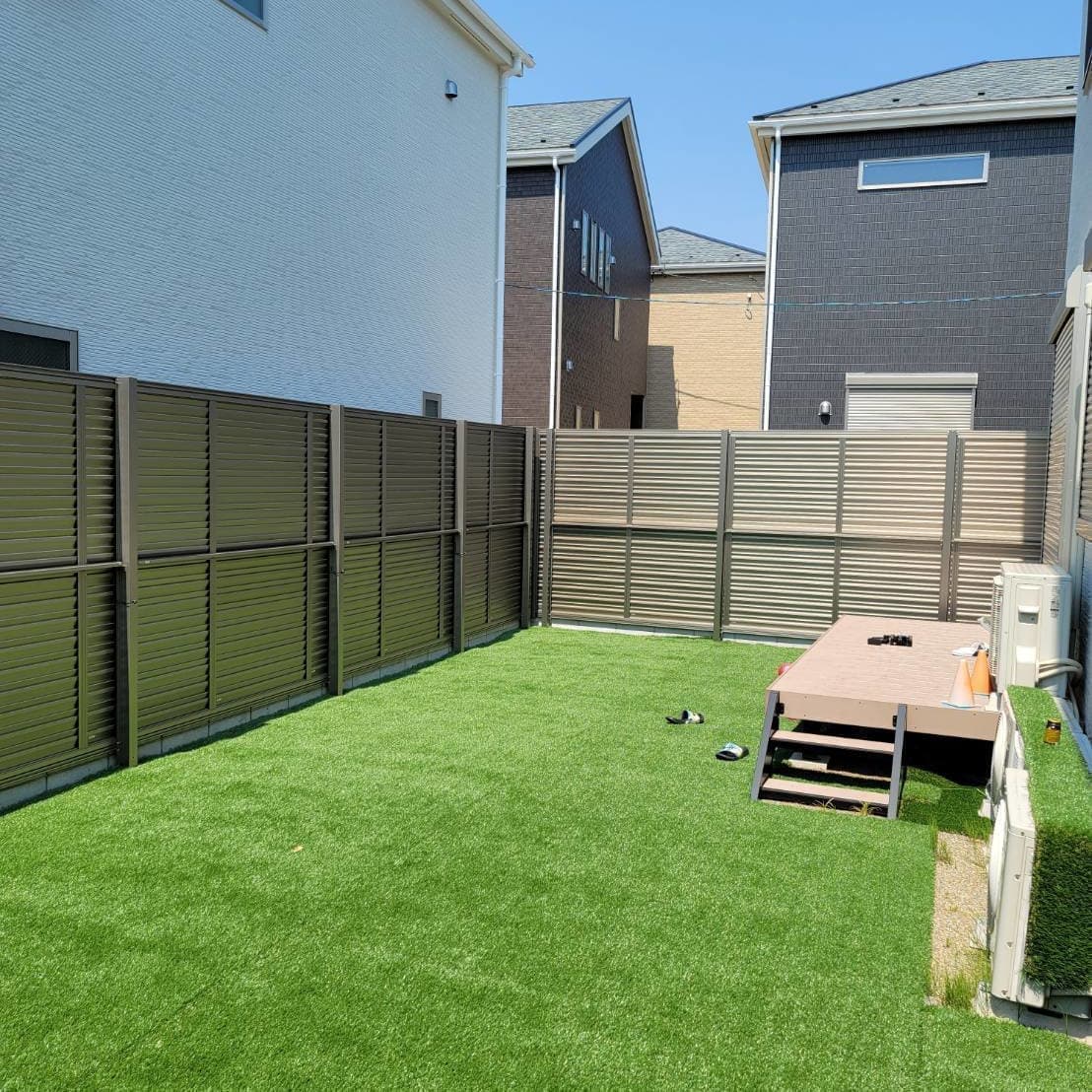 人工芝張り 豊明市 | 豊明市でエクステリア工事ならイズ美