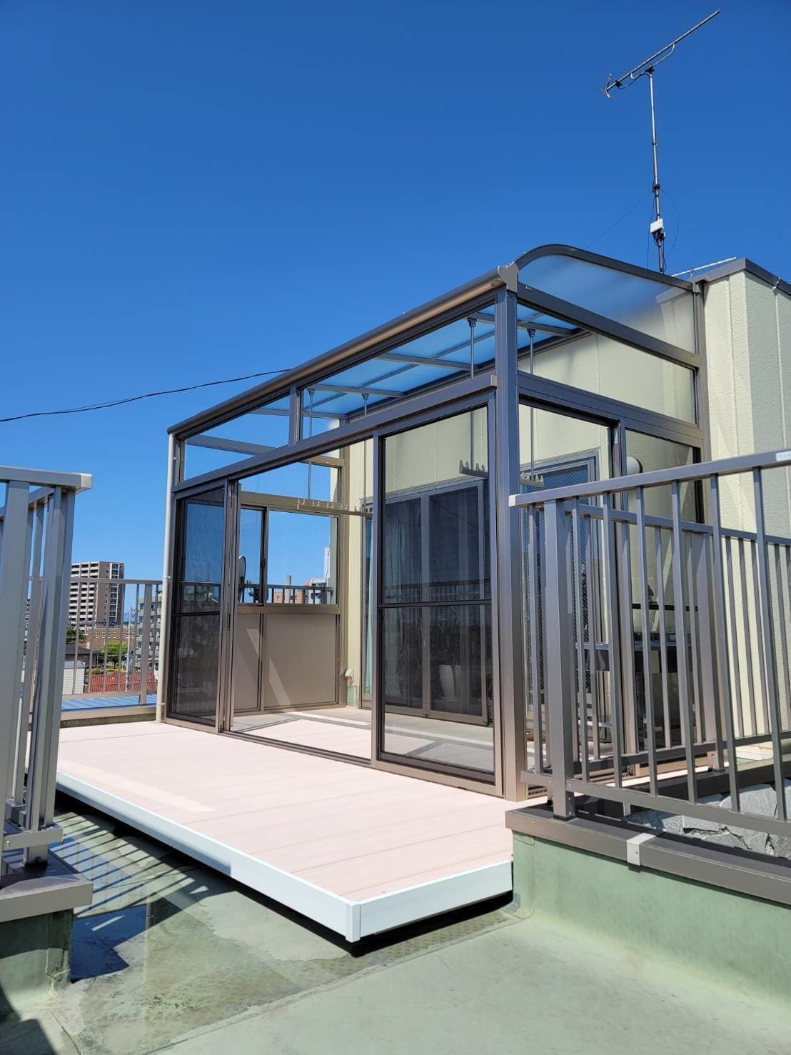 サンルーム新設 | 豊明市のエクステリア工事ならイズ美