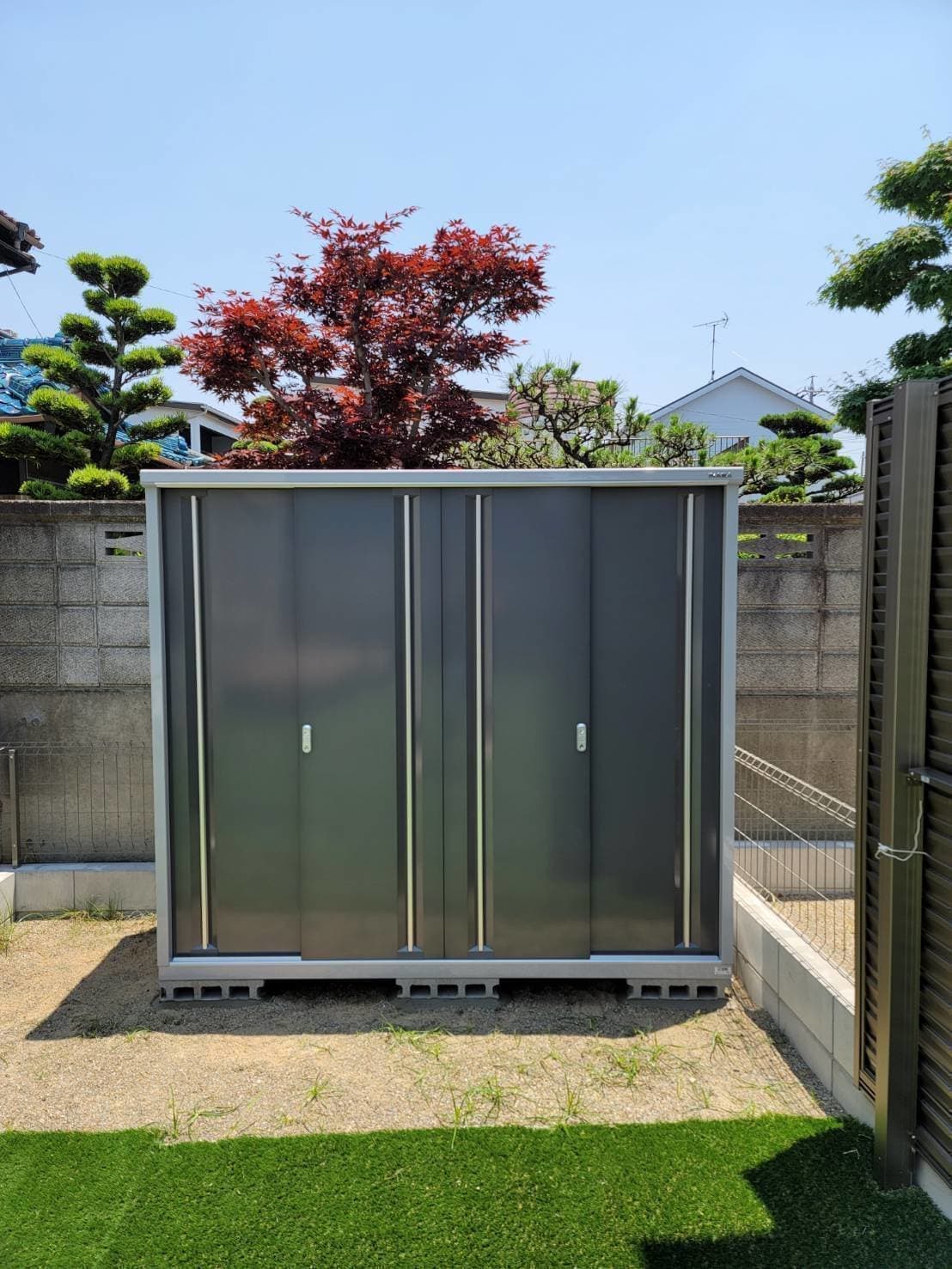 物置設置 | 豊明市のエクステリア工事ならイズ美