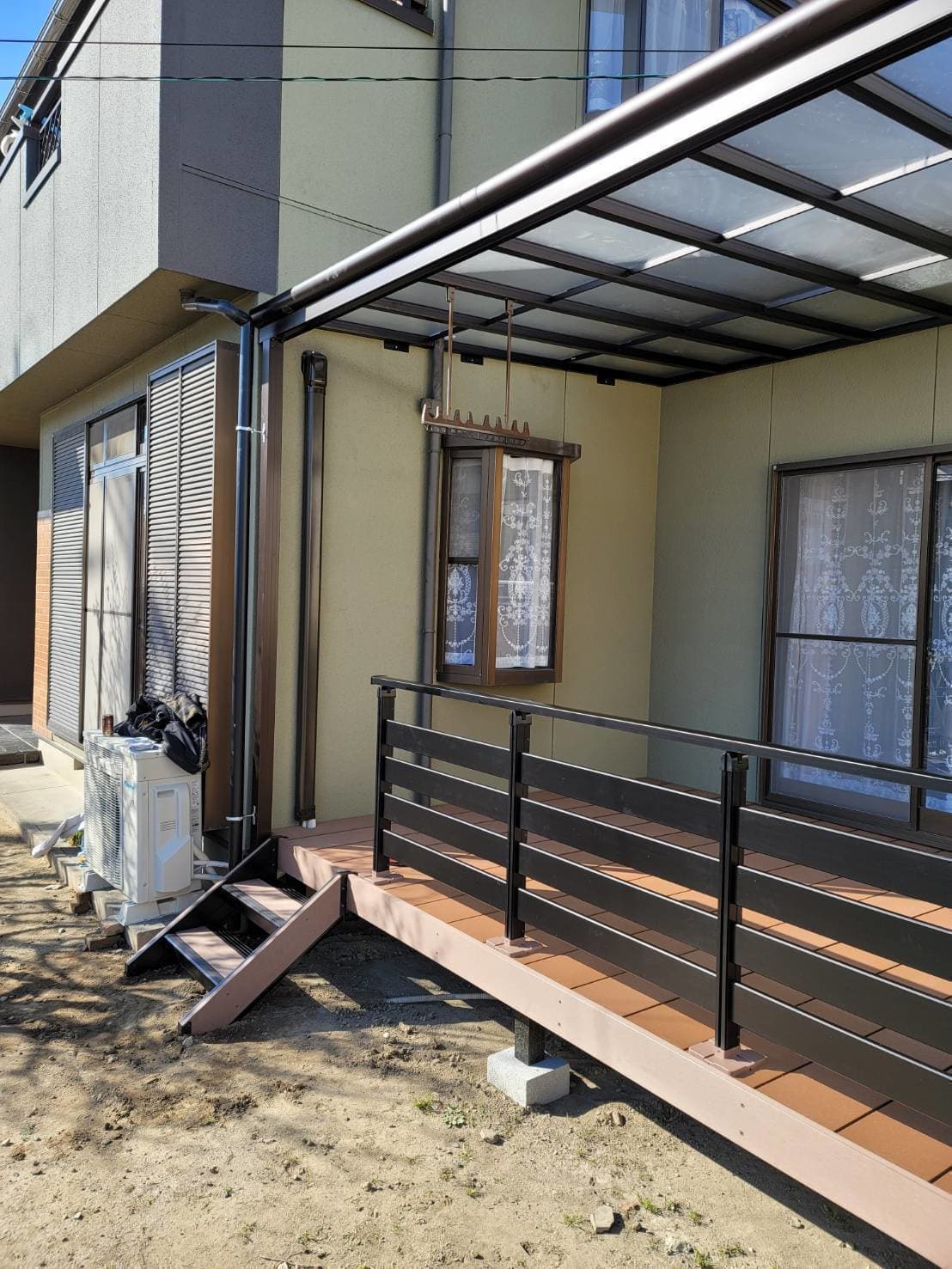 ウッドデッキ設置 | 豊明市のエクステリア工事ならイズ美