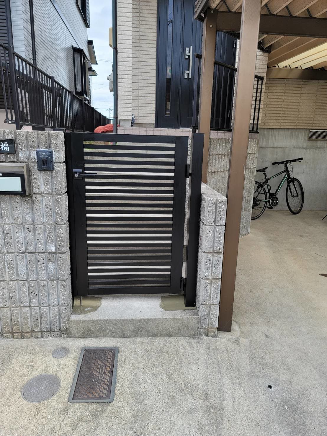 門扉新調 | 豊明市のエクステリア工事ならイズ美