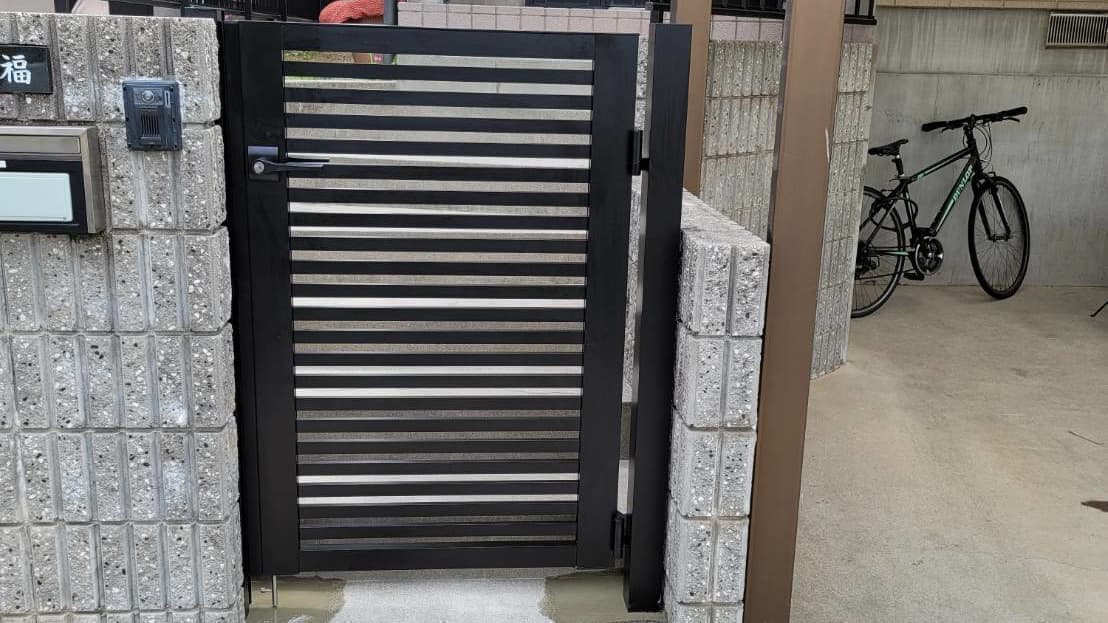 門扉新設 豊明市 | 豊明市でエクステリア工事ならイズ美