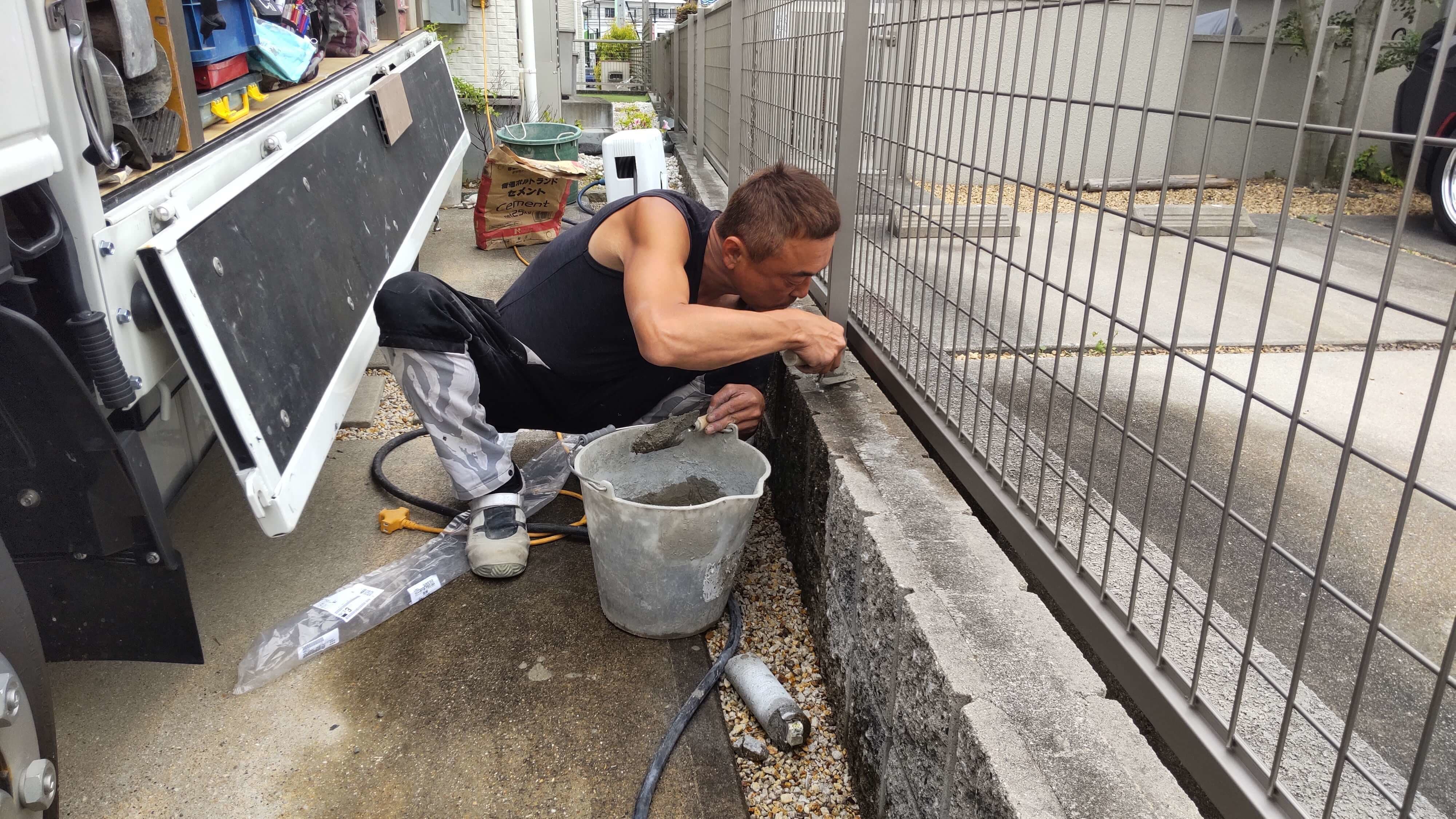 フェンス修理 豊明市 | 豊明市でエクステリア工事ならイズ美