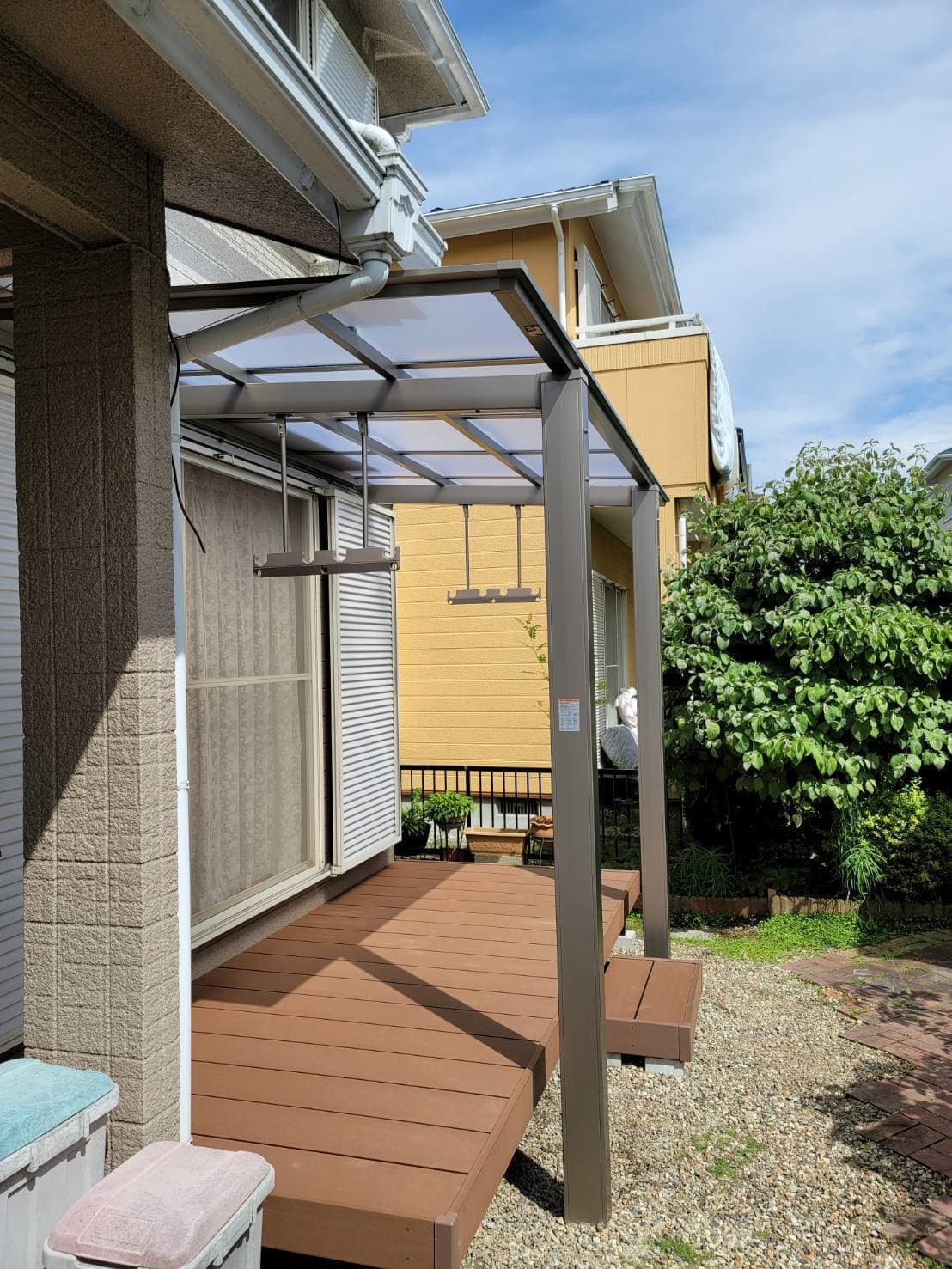 テラス新設工事 | 豊明市のエクステリア工事ならイズ美