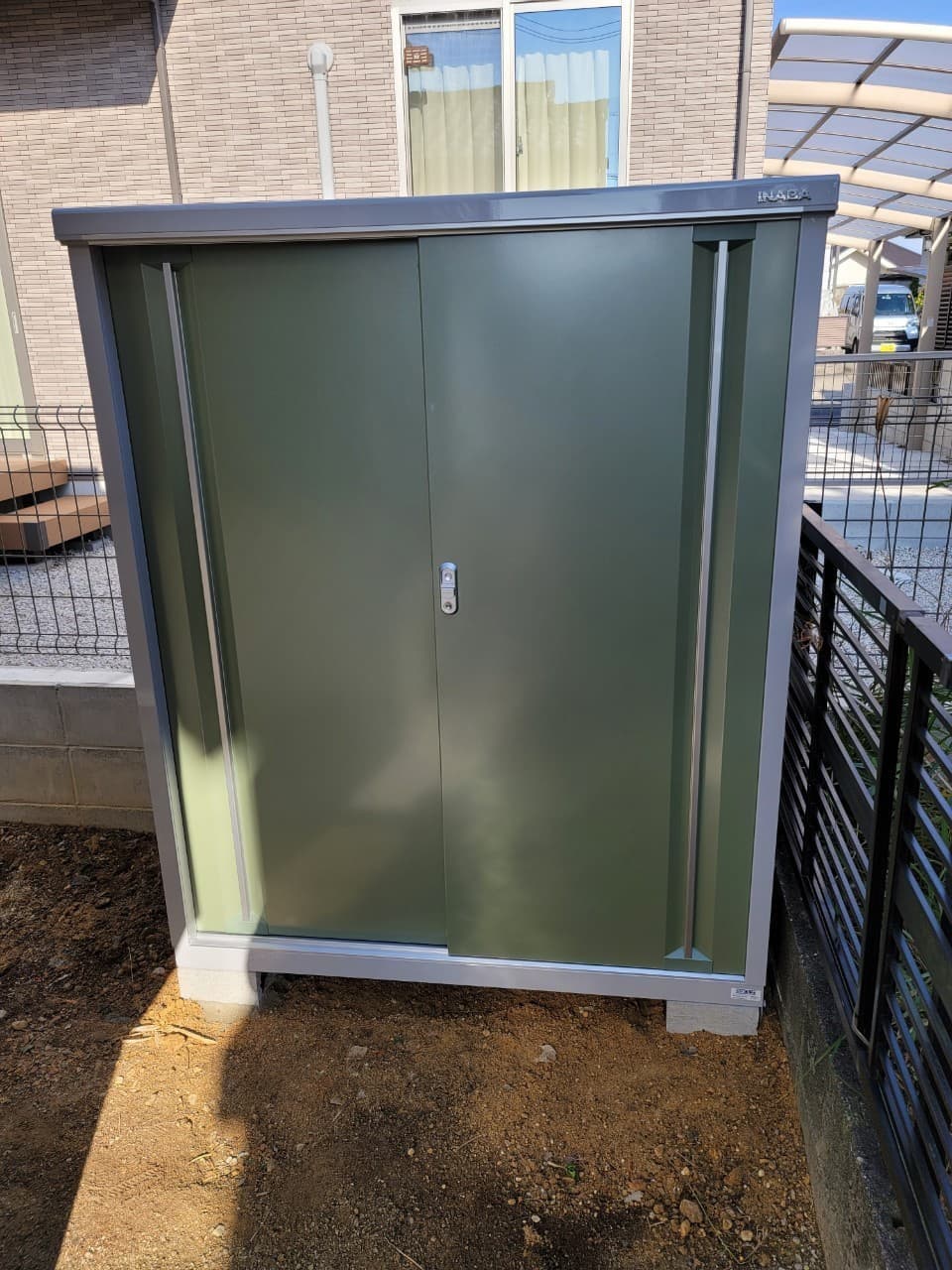 物置設置 | 豊明市のエクステリア工事ならイズ美