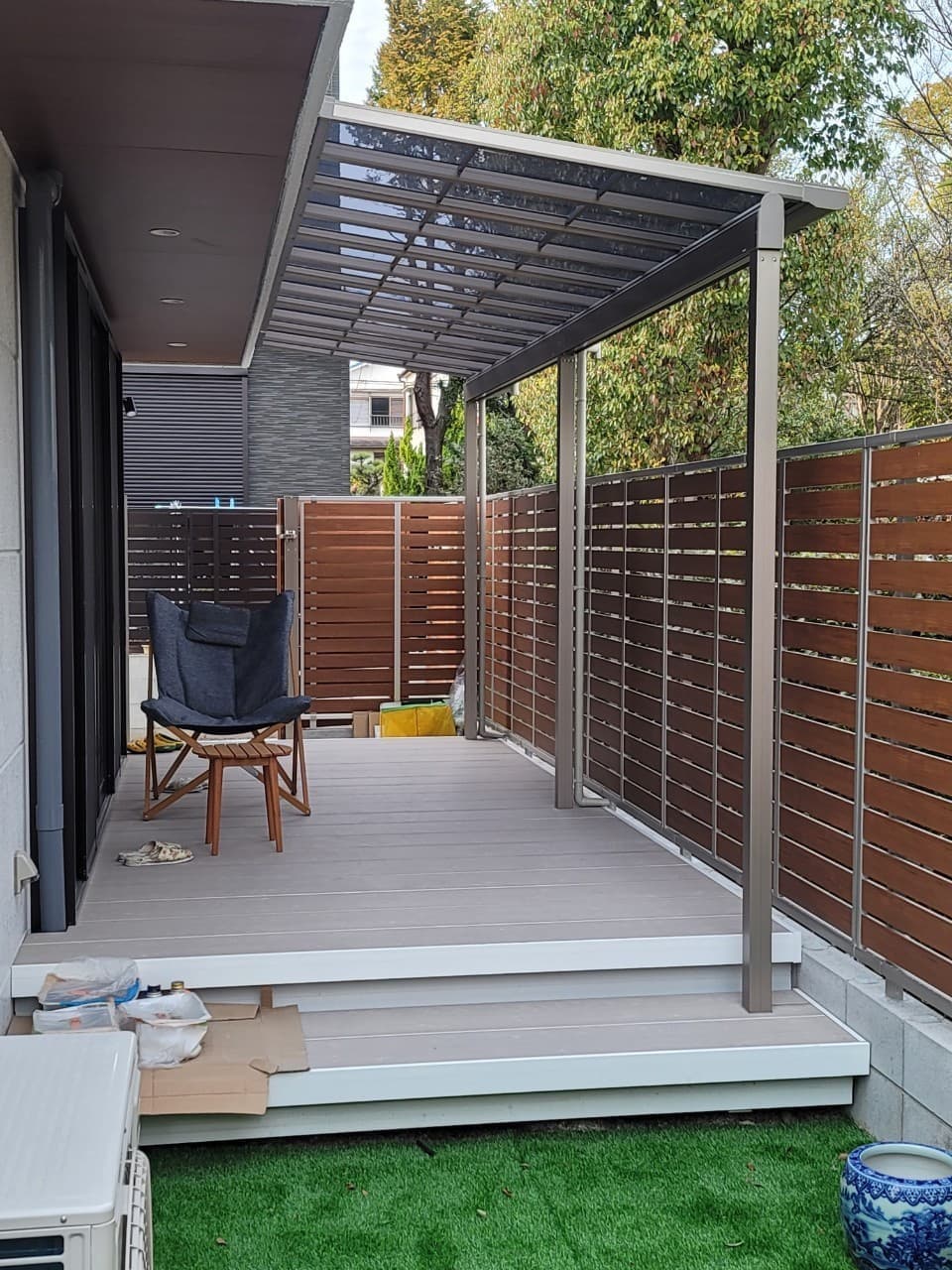 テラス工事 | 豊明市のエクステリア工事ならイズ美